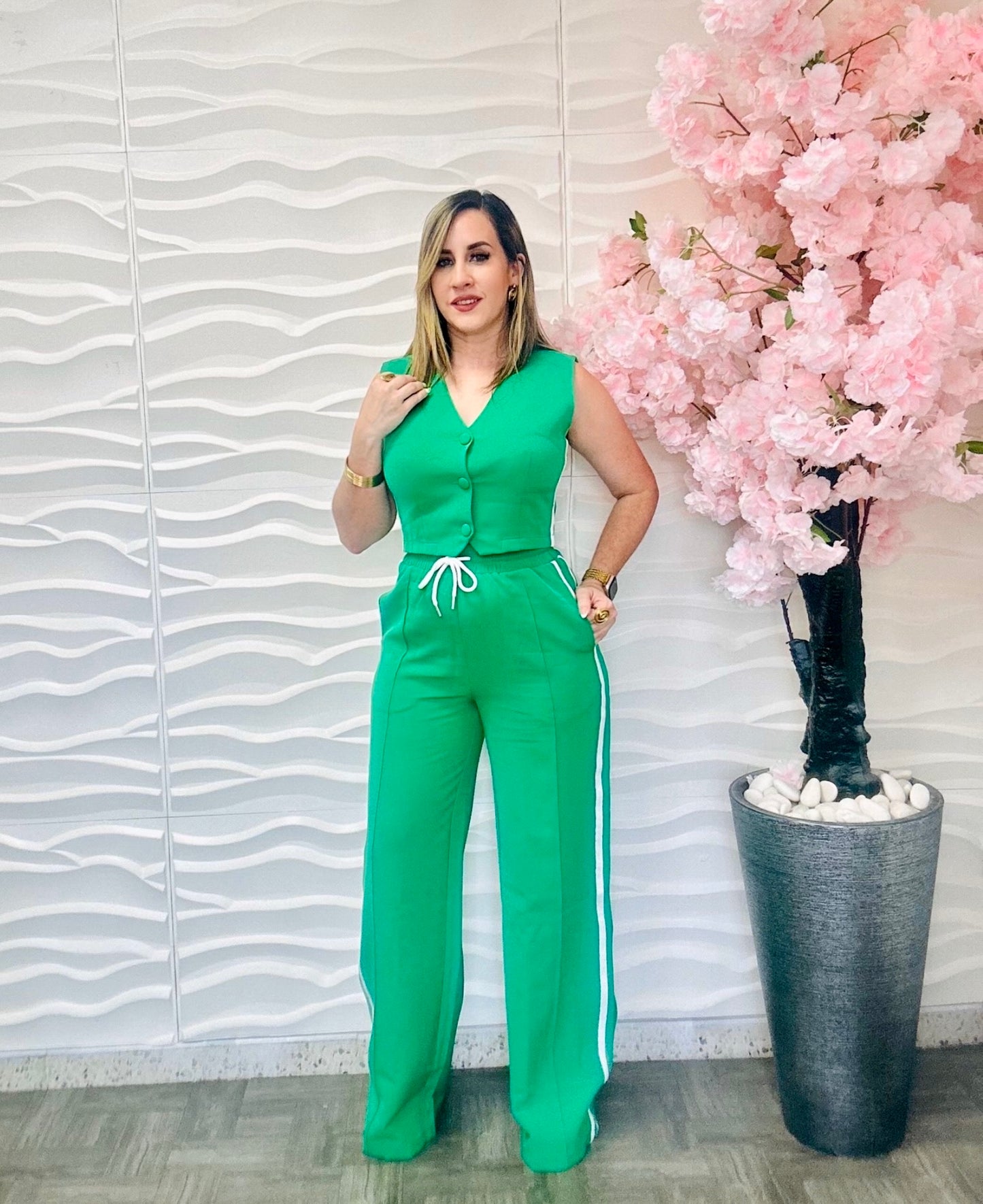 Travel green set