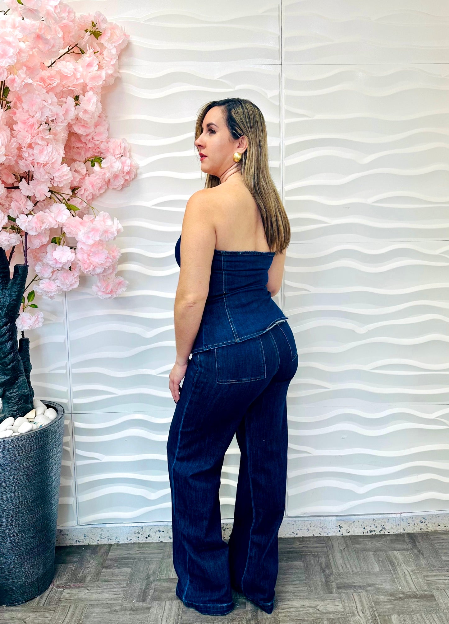 Dione denim set
