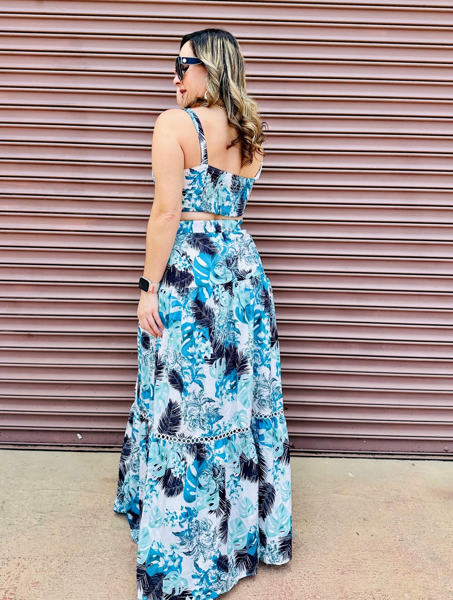 Priscila blue set