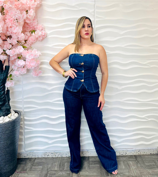 Dione denim set