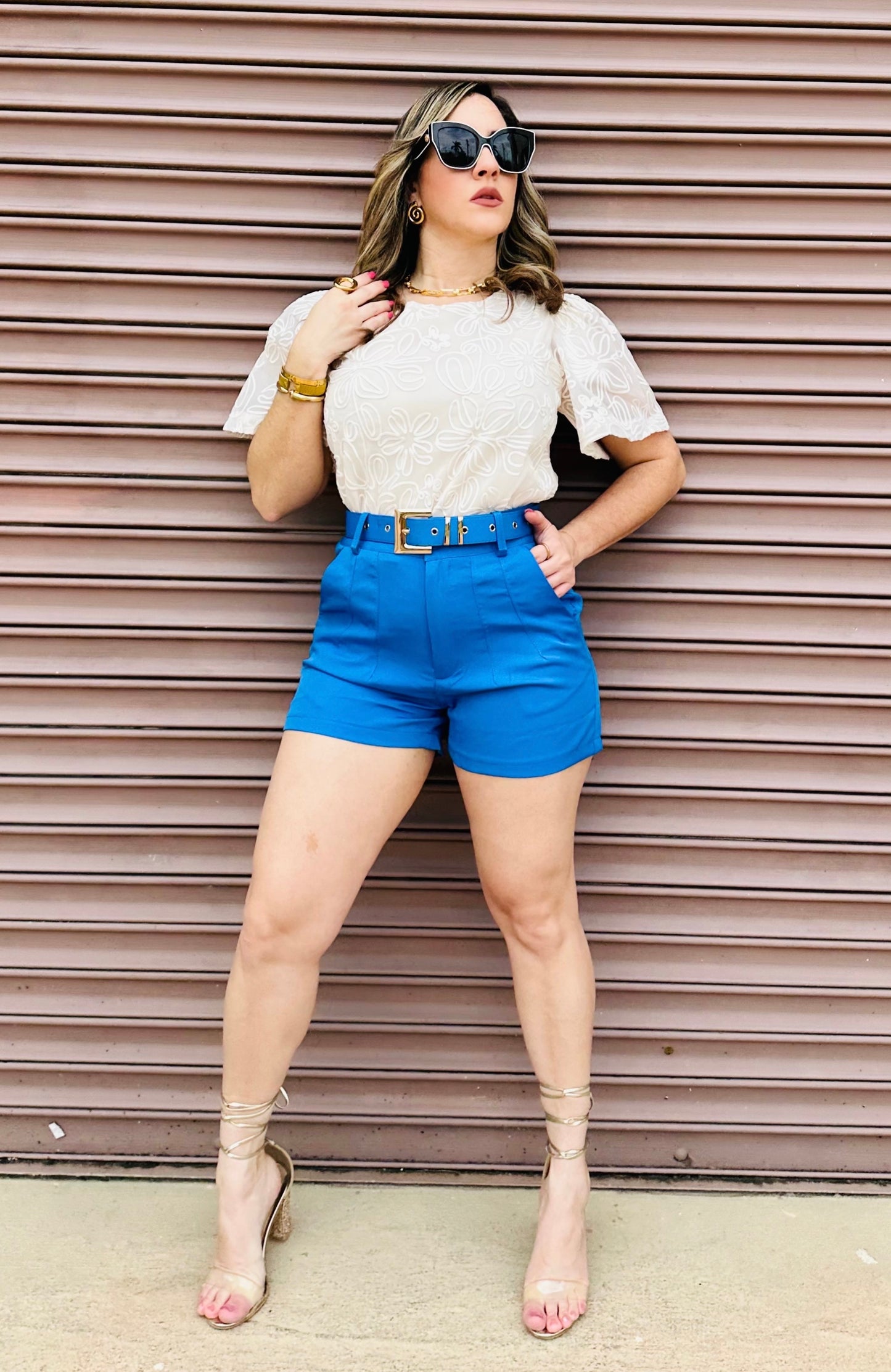 Pamela ivory top