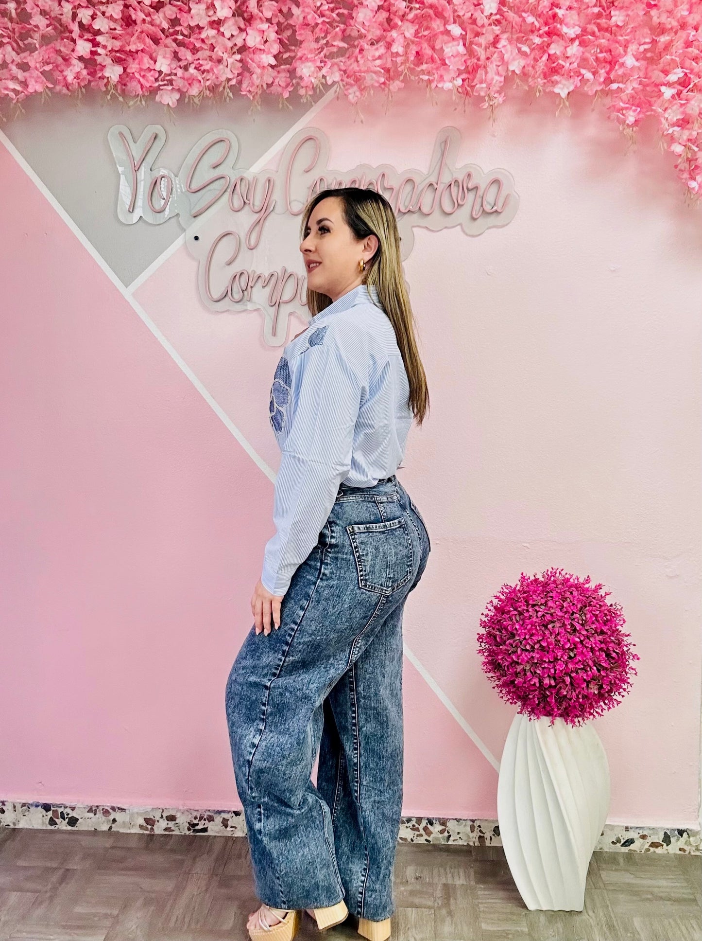 Barrel jeans
