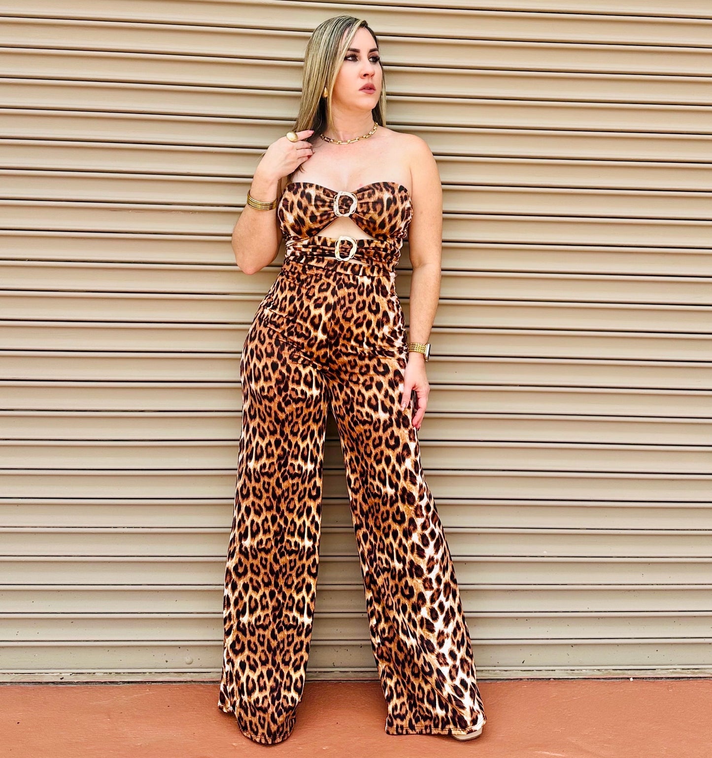 Animal print Jumpsuit