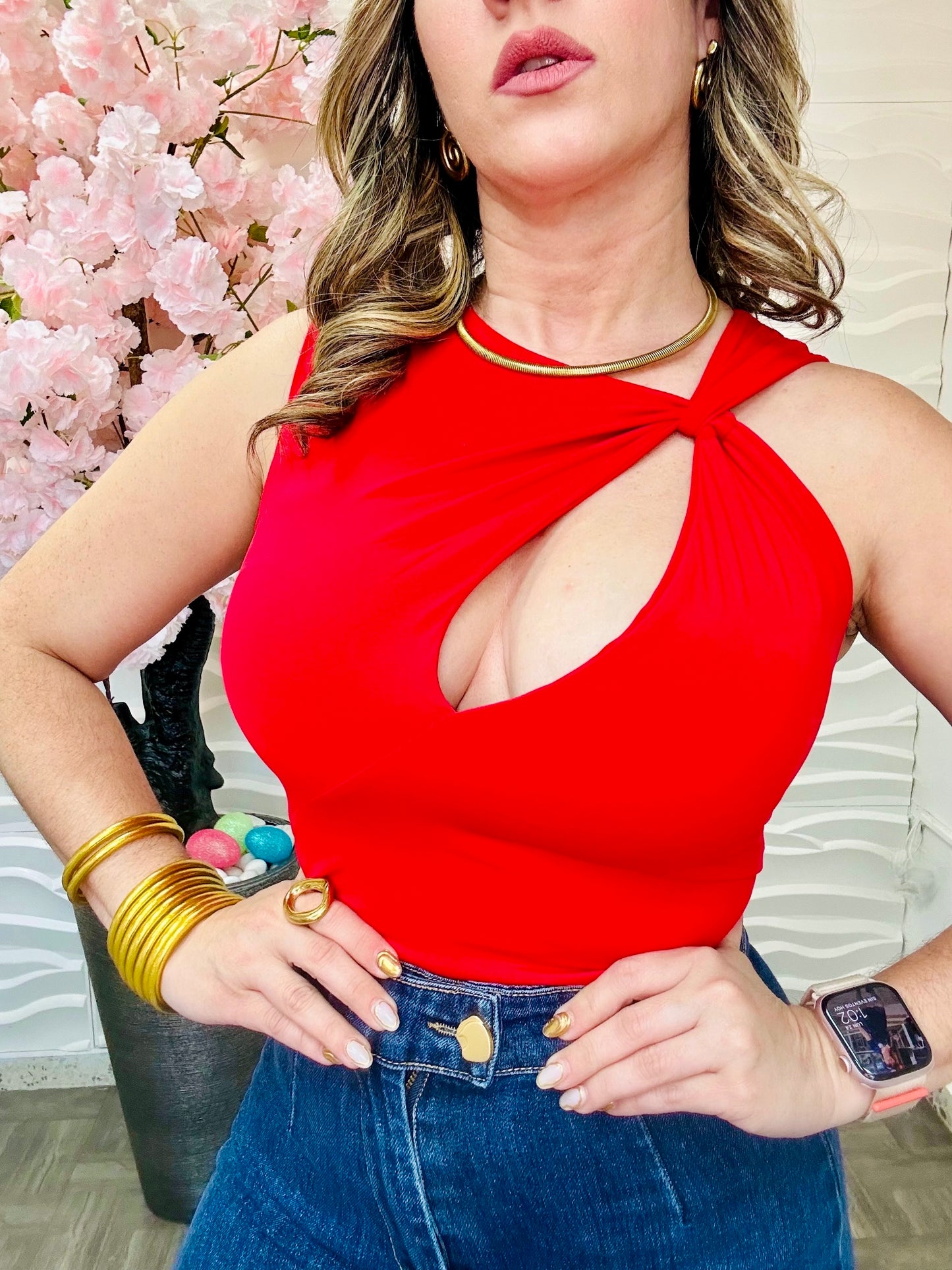 Kristy red top