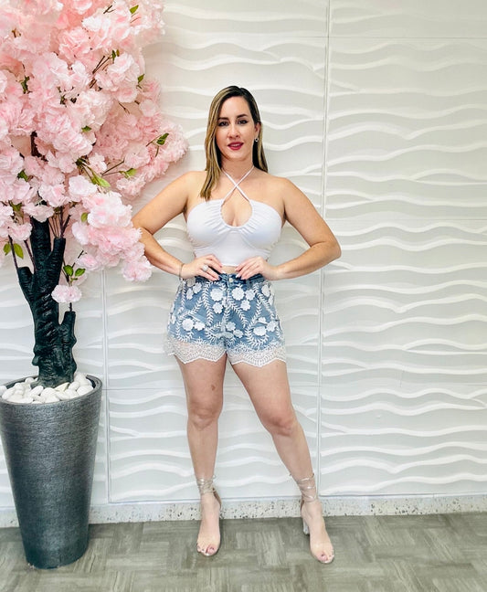 Clara denim short