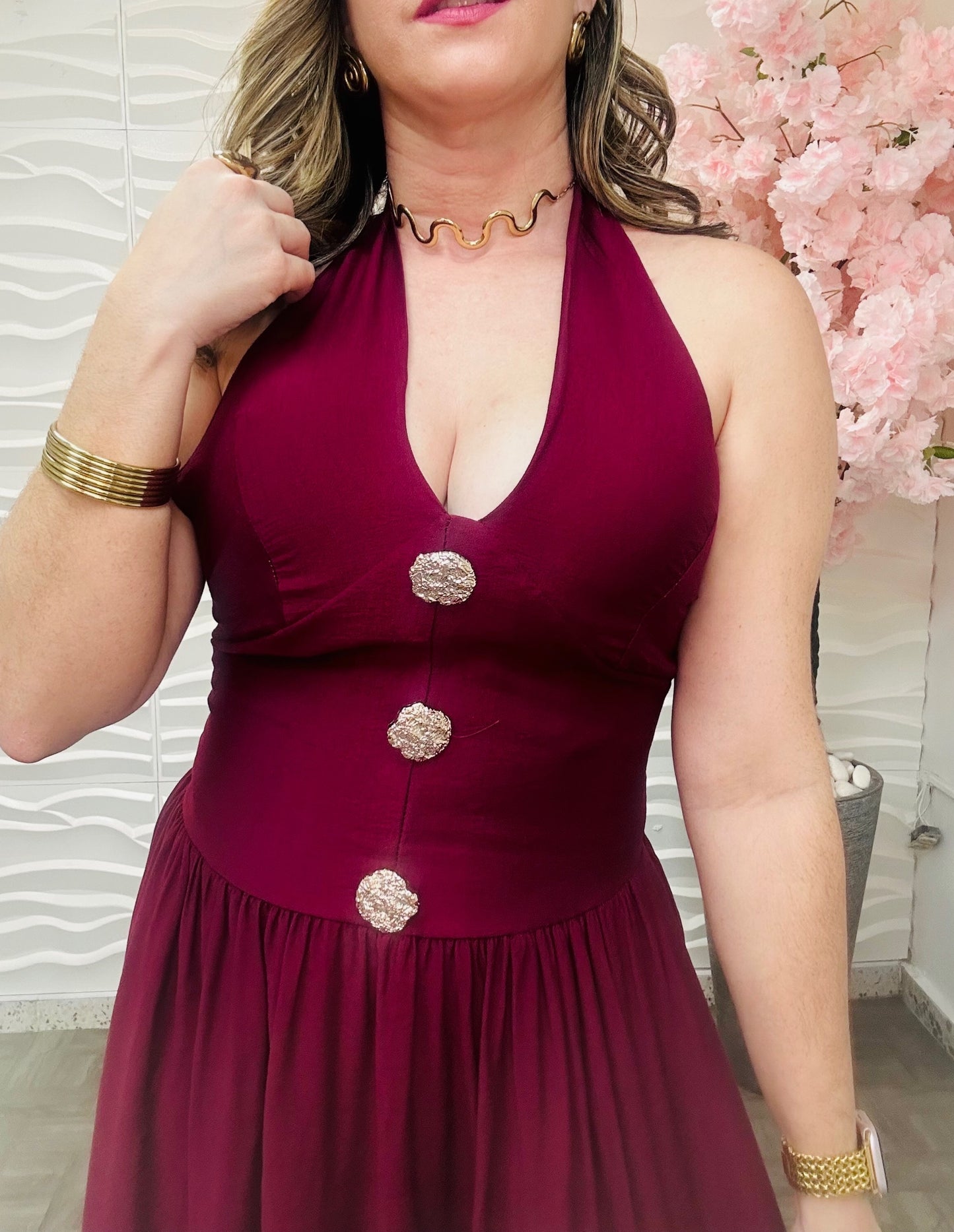 Italian maxi dress