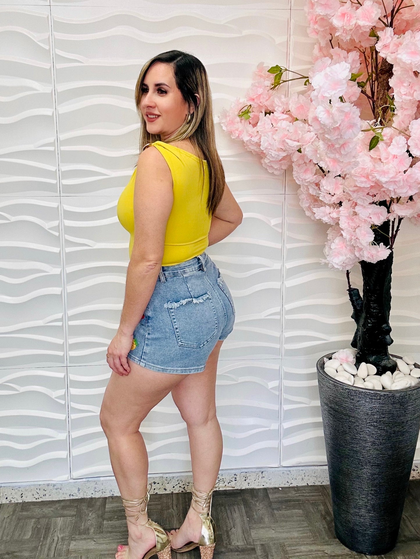 Anette denim short