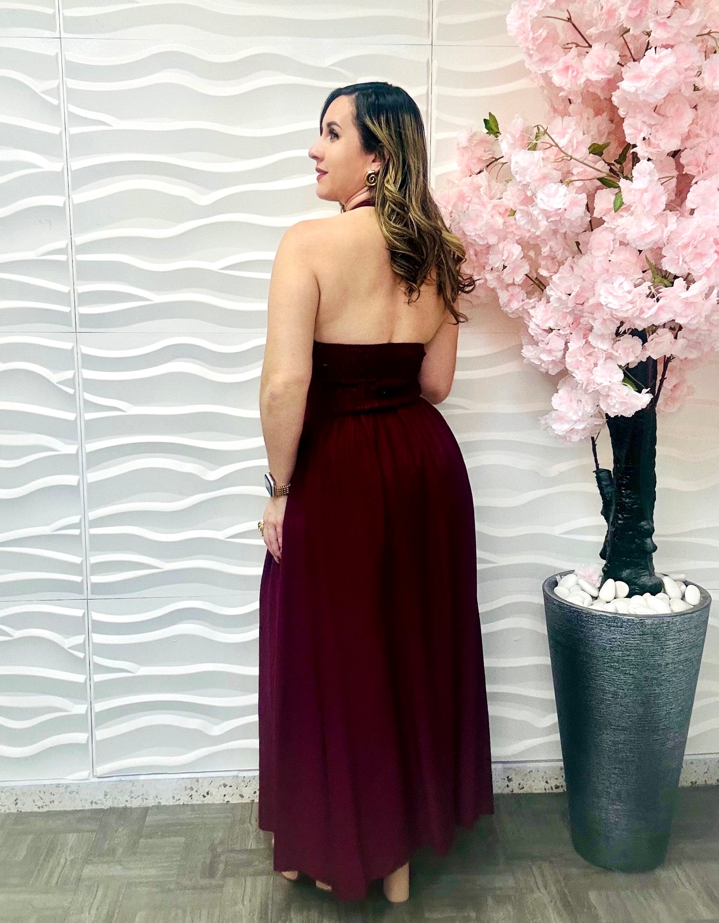 Italian maxi dress