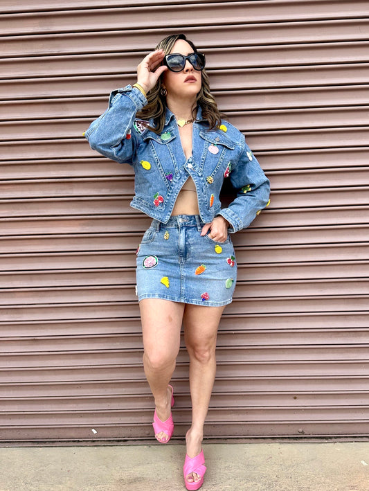 Mistic mini skirt